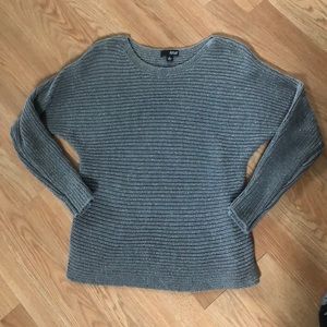 ANA size Medium gray silver sweater